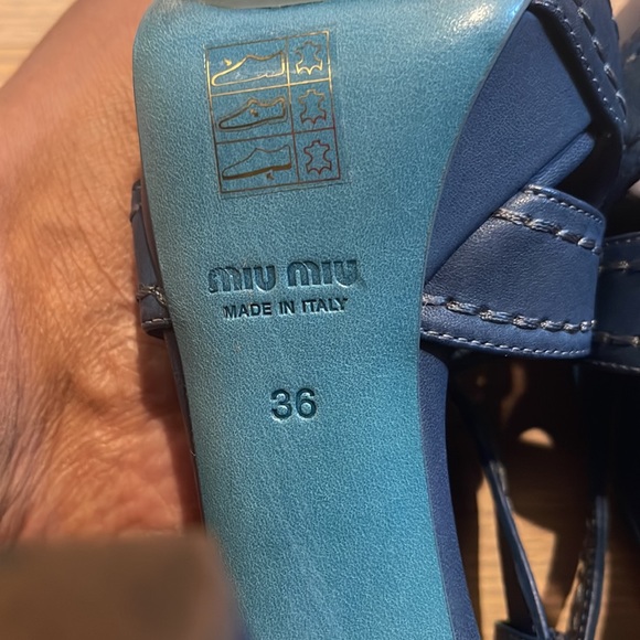 Miu miu platform heels size 36 - Picture 12 of 16